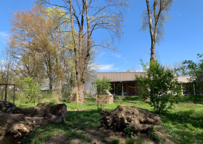 Gartenanlage Haus für Kinder