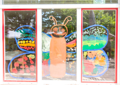 INKITA Kindergarten Fenster-Schmetterling